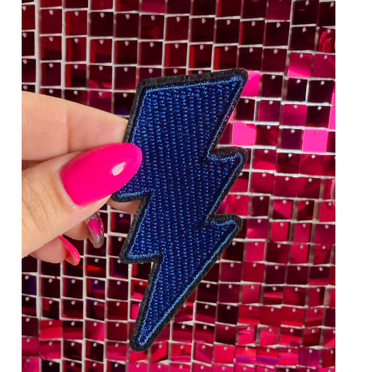 Solid Bolt Iron on Patch