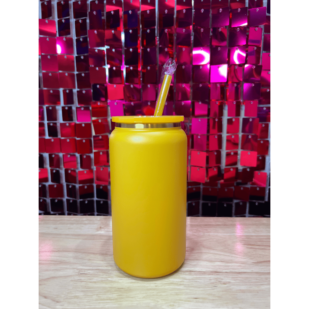 16oz Stainless Steel Libbey Cups - My Vinyl Craft