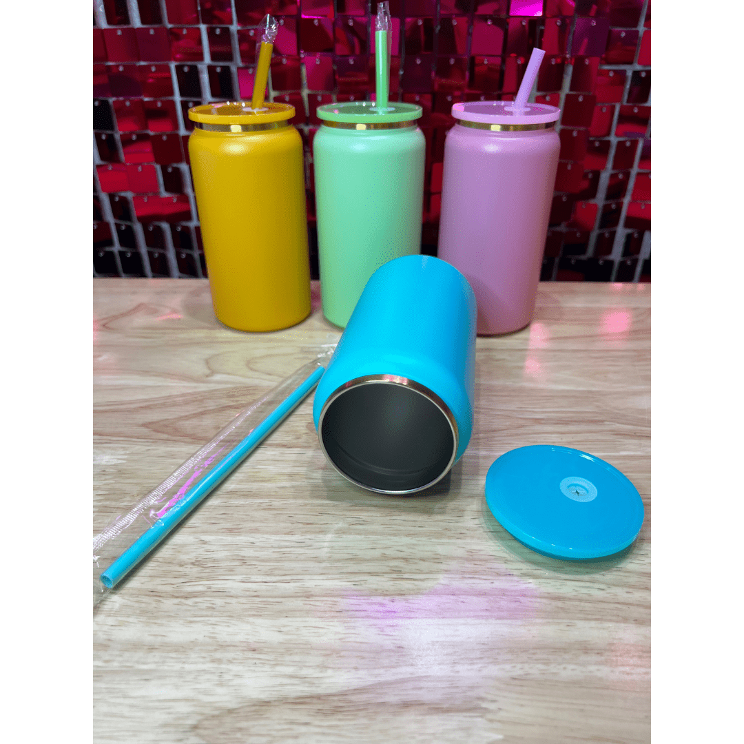 16oz Stainless Steel Libbey Cups - My Vinyl Craft