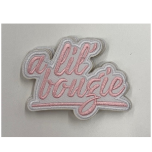 A lil Bougie Iron On Patch