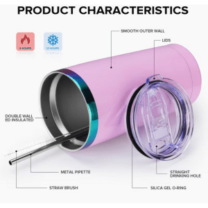 20oz. Stainless Steel Roadie Tumbler - My Vinyl Craft