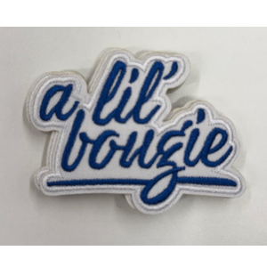 A lil Bougie Iron On Patch