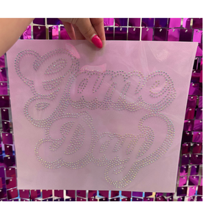 Gameday Girl Rhinestone Transfer
