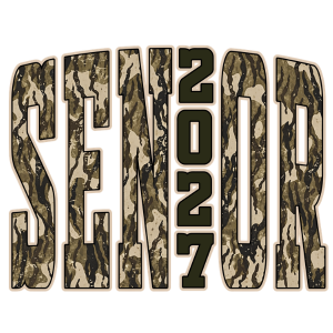SN4 - Senior 27 Camo DTF Transfer