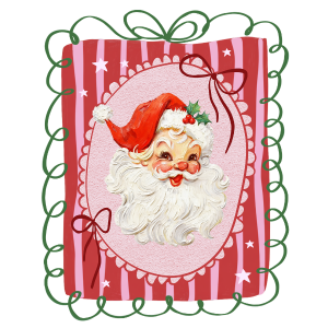 CH11 -Doodle Santa DTF Transfer