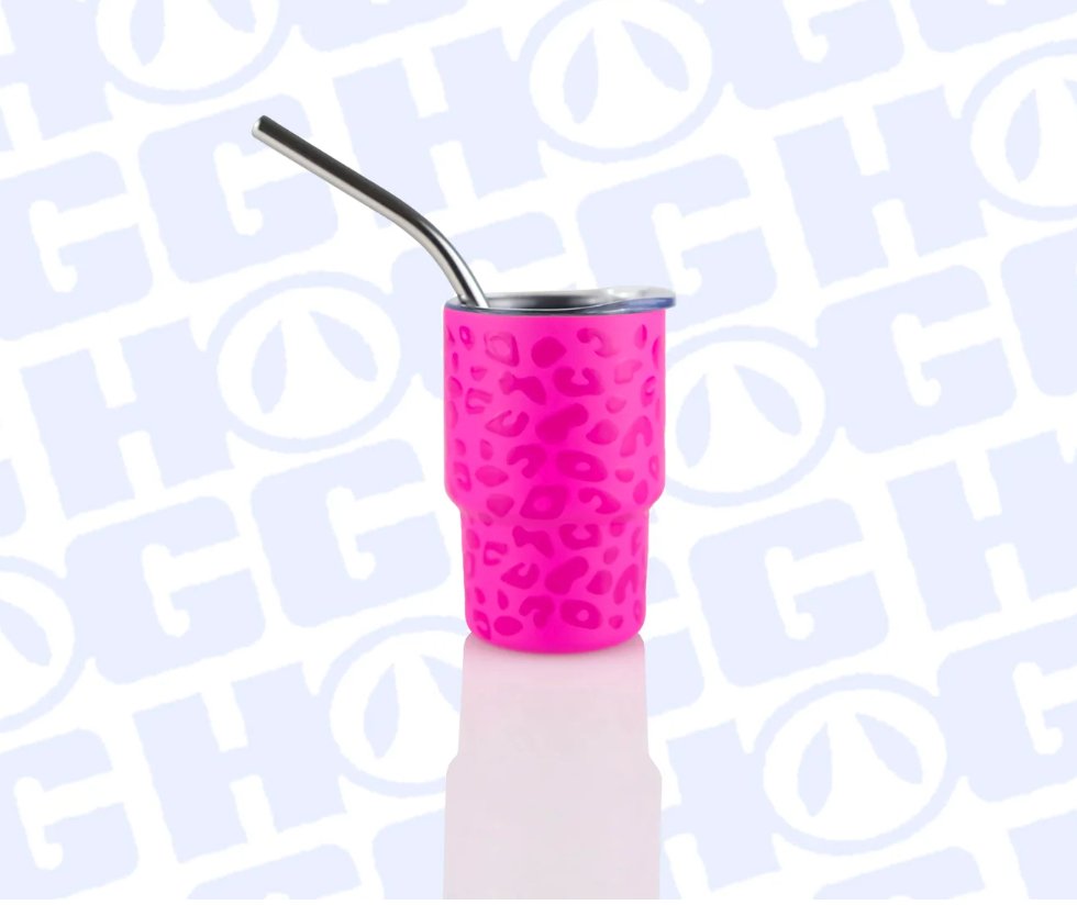 3oz Leopard Shot Glass - My Vinyl Craft