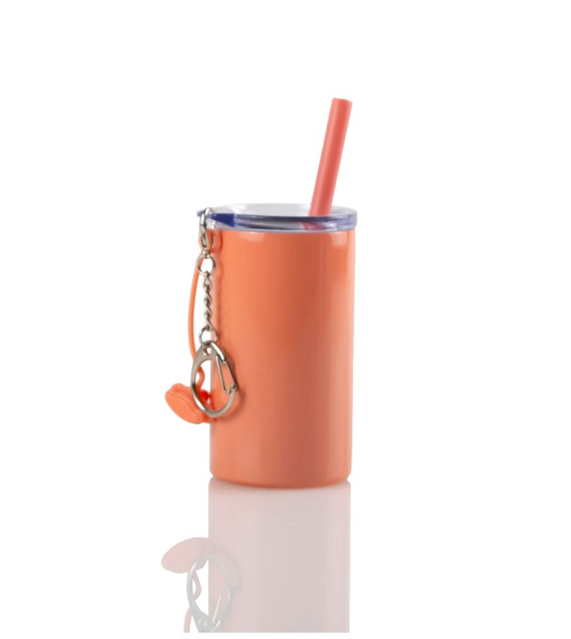 3oz Mini Skinny Shot Glass Key Chain - My Vinyl Craft