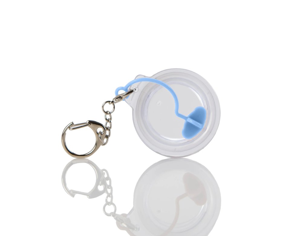 3oz Mini Skinny Shot Glass Key Chain - My Vinyl Craft