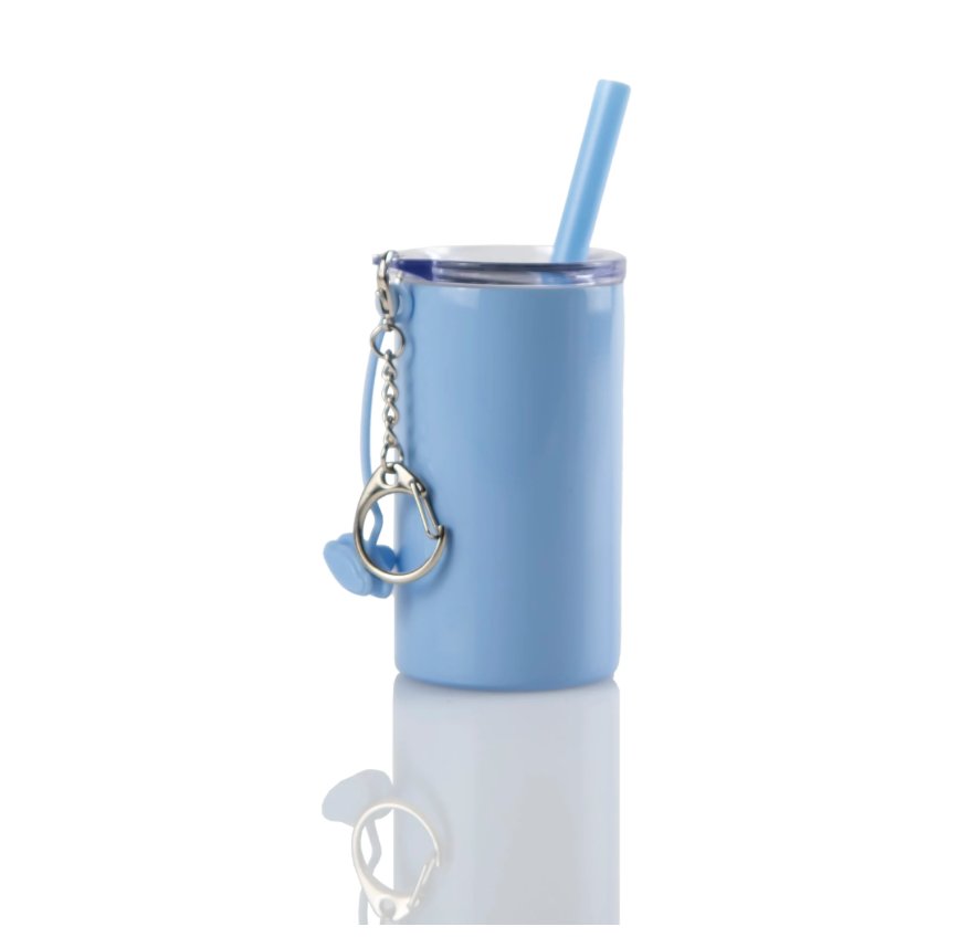 3oz Mini Skinny Shot Glass Key Chain - My Vinyl Craft