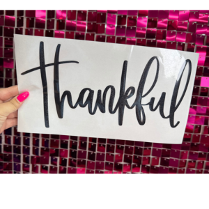 Thankful Puff Transfer **PRE-ORDER**