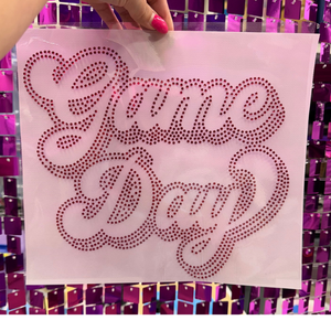 Gameday Girl Rhinestone Transfer
