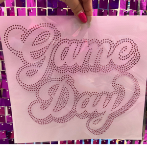 Gameday Girl Rhinestone Transfer