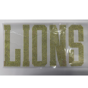 Large Lions Rhinestone Transfer