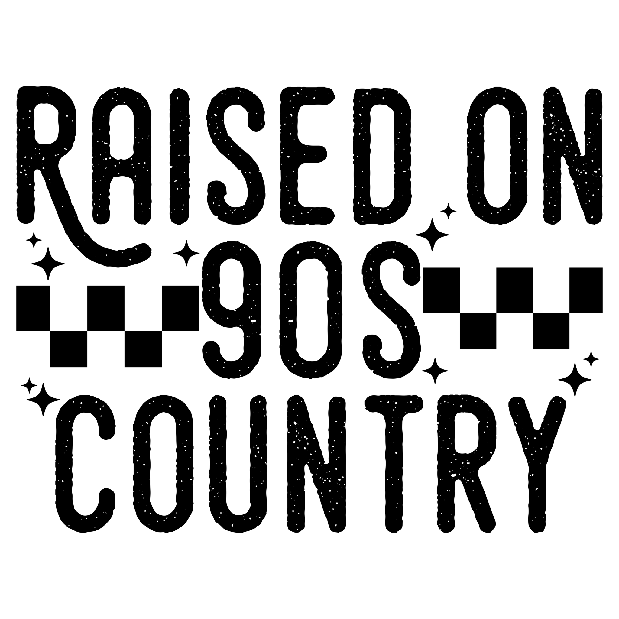 90's Country Hat Print - My Vinyl Craft