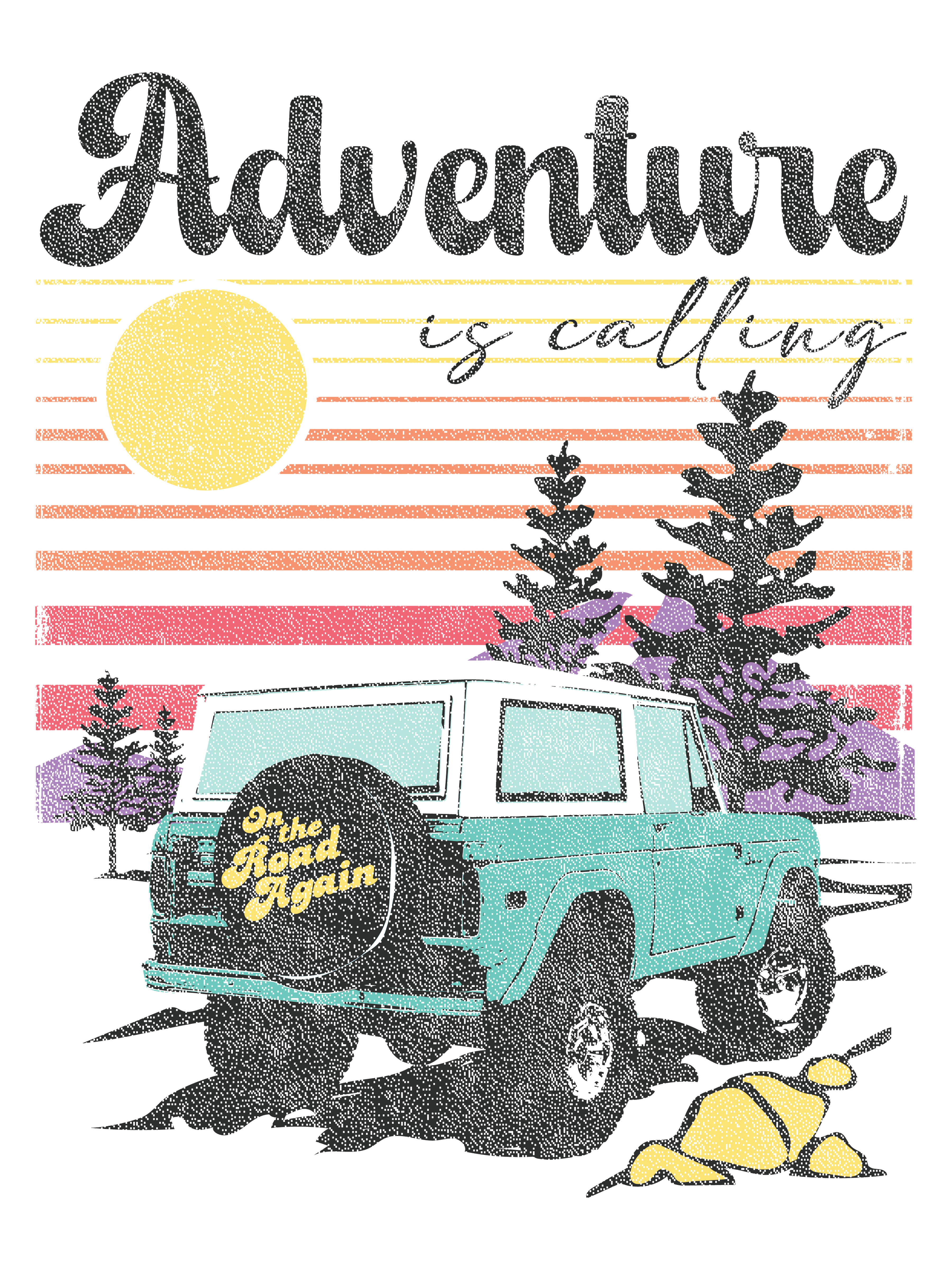 E8 - Adventure Is Calling DTF Transfer