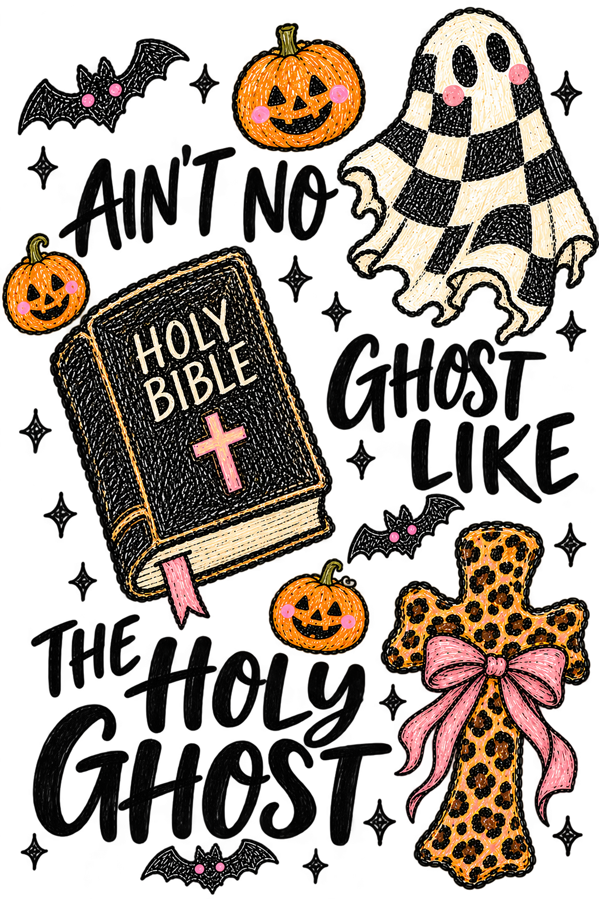 HW15 - Holy Ghost DTF Transfer