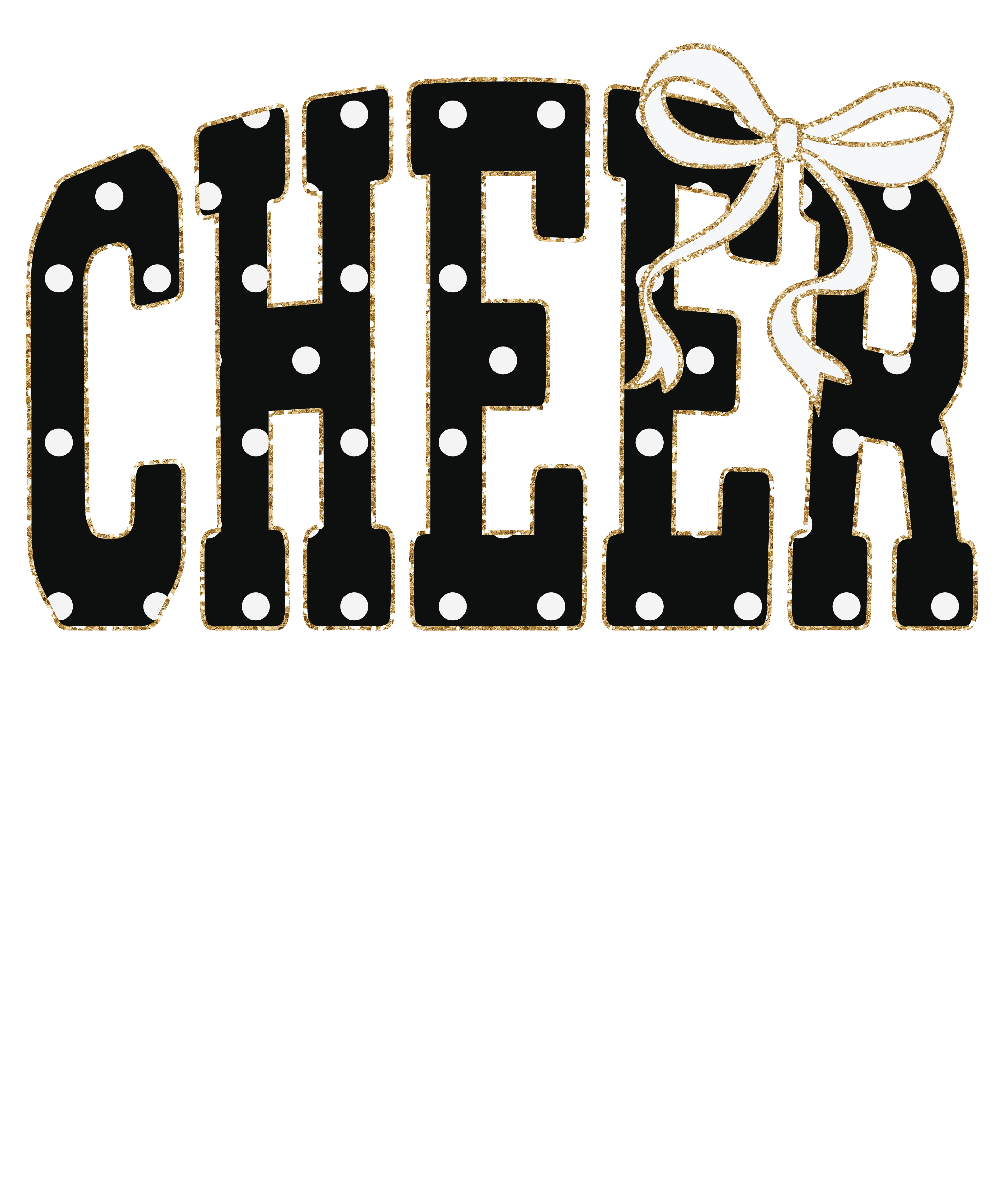 POM4 - Cheer Dots DTF Transfer