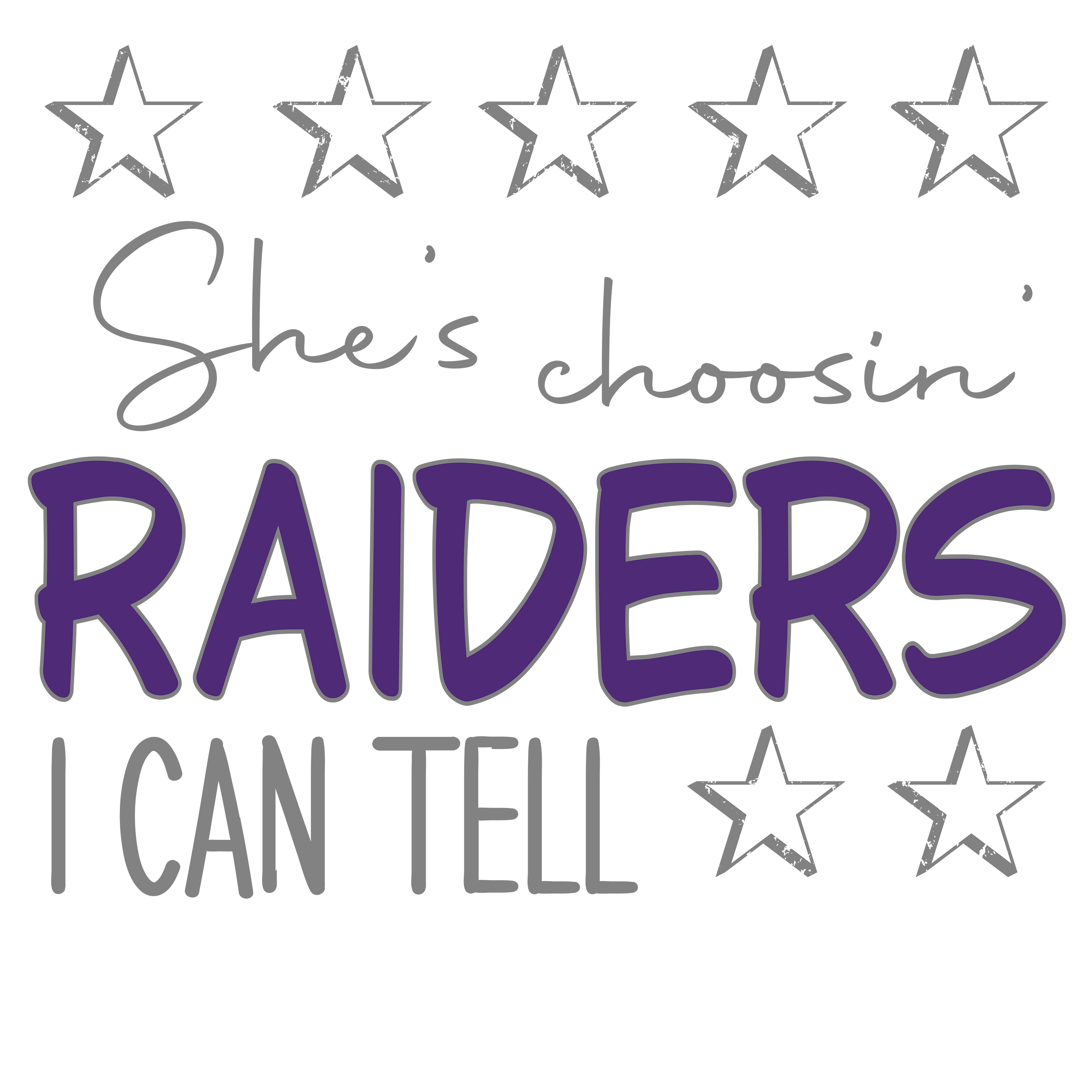 SP9 - Choosin Raiders DTF Transfer