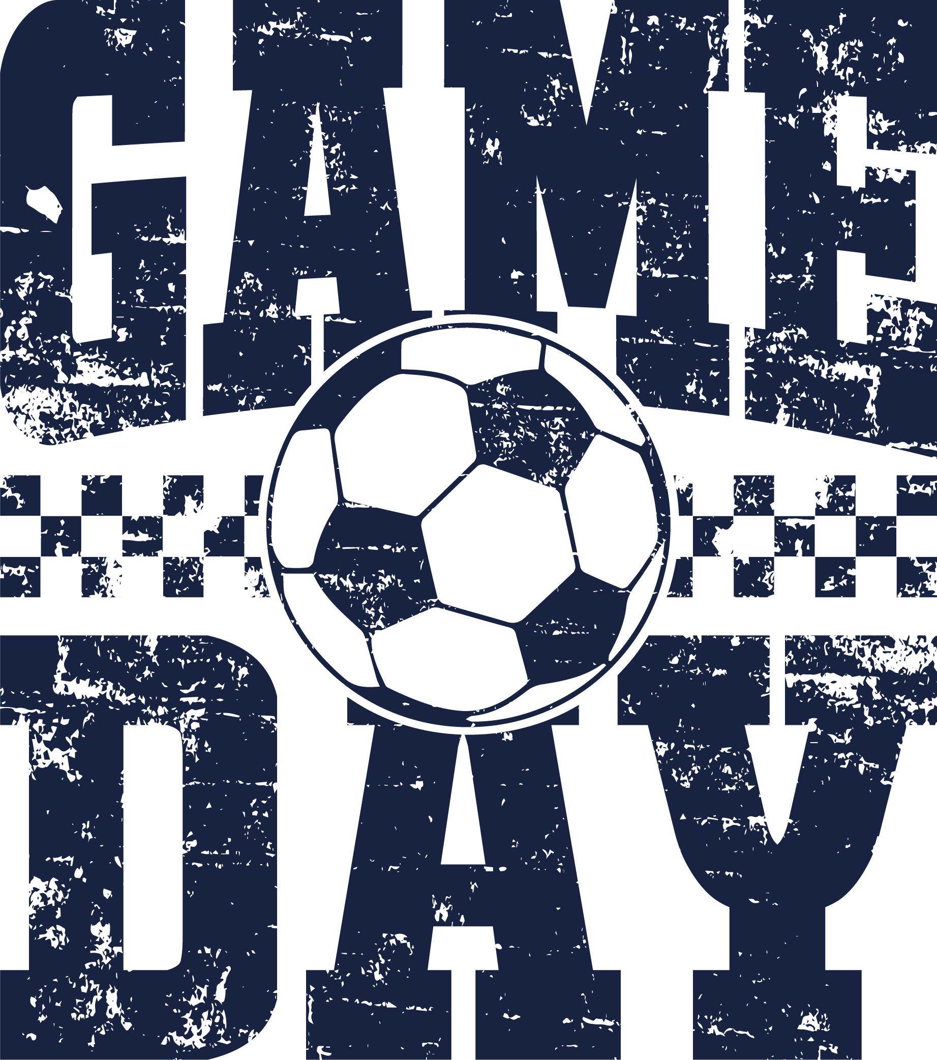 SC1 - Vintage Game Day Soccer DTF Transfer