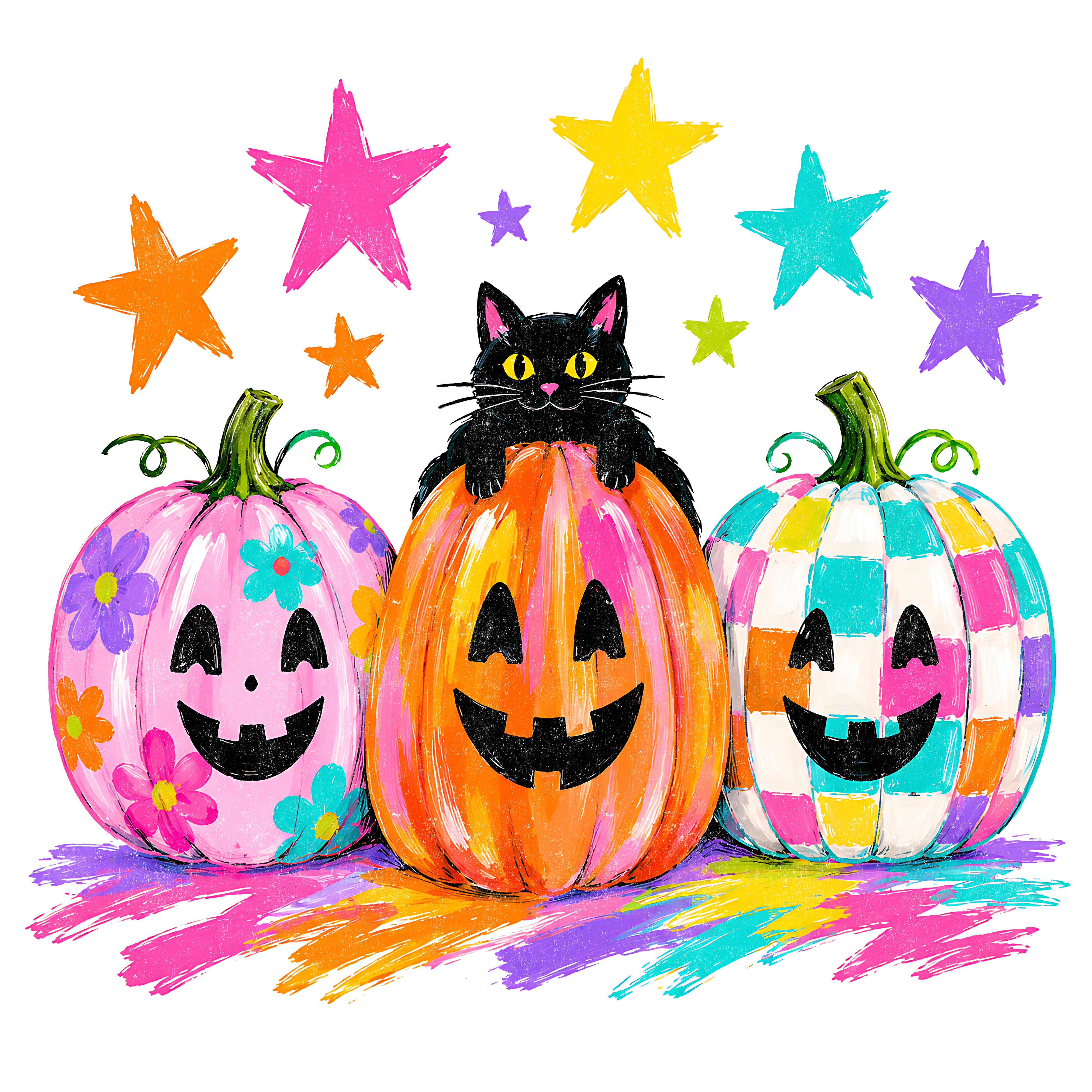 HW7 - Bright Pumpkins Transfer
