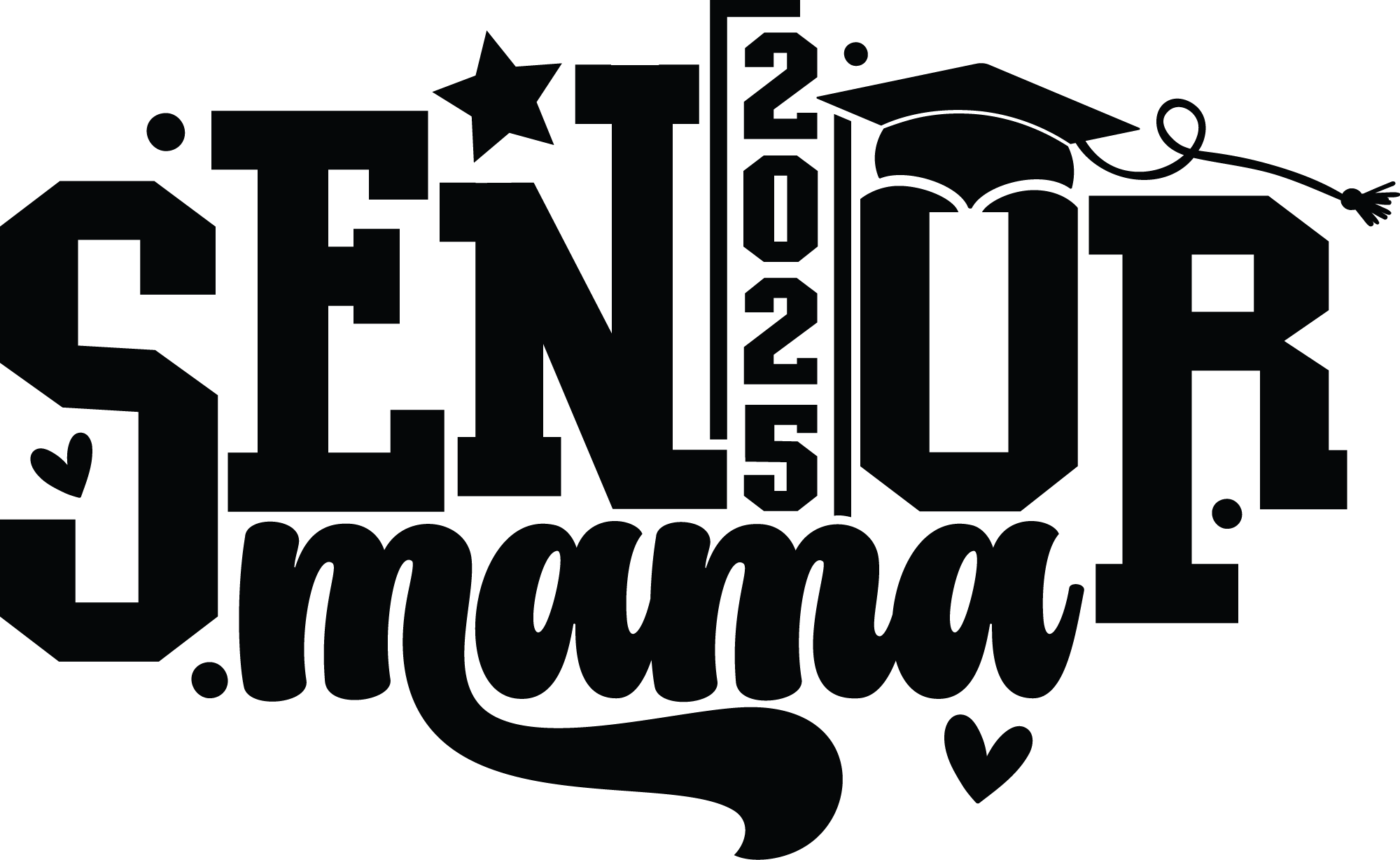 Senior Mama DTF Transfer