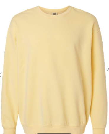 Comfort Color Lightweight Crewneck -1466 **PRE-ORDER**