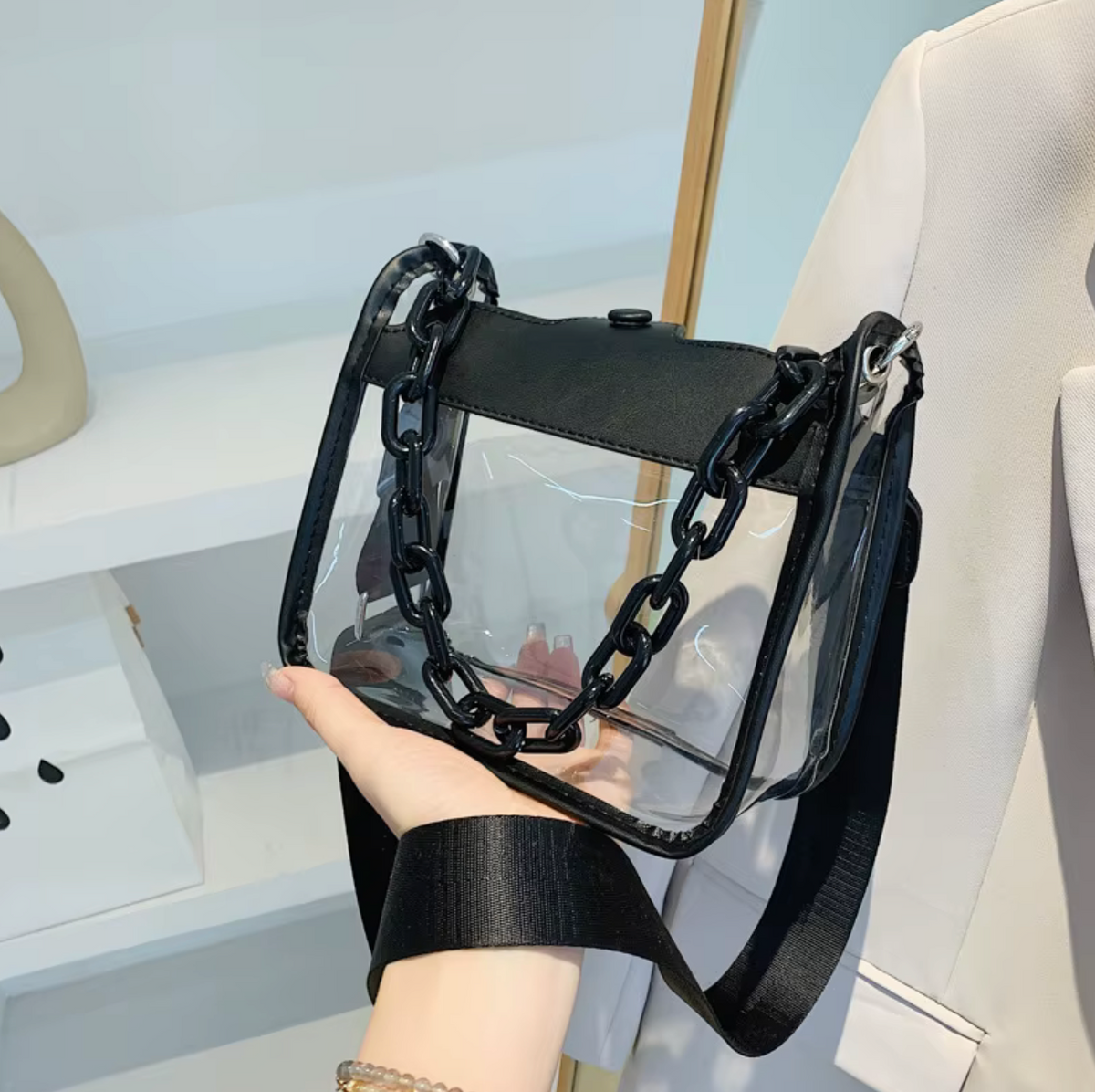 Black Stadium Bag