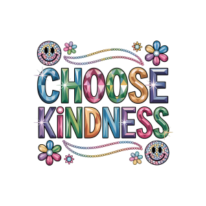 K2 - Choose Kindness Faux Stone DTF Transfer