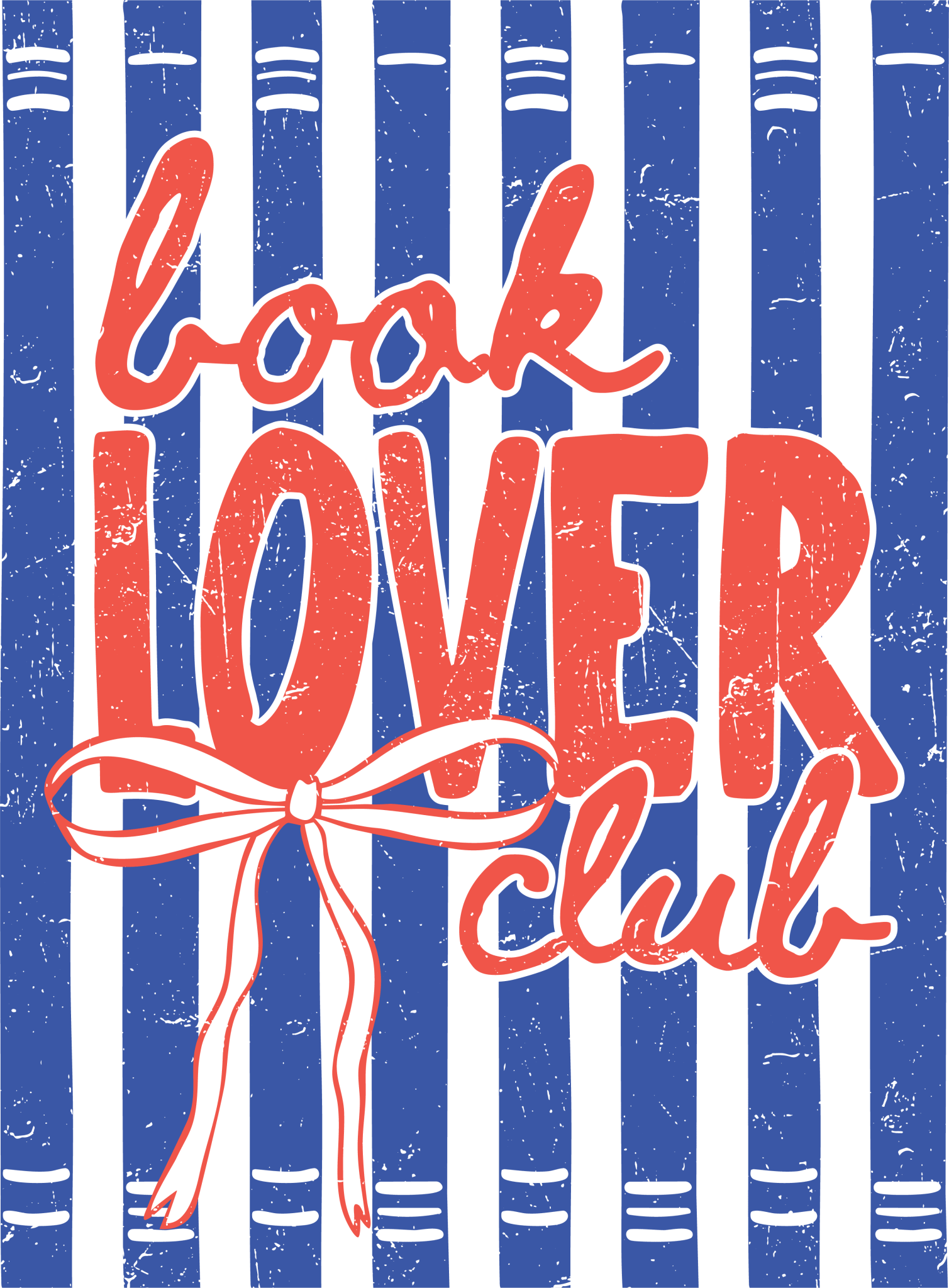 B10 - Book Lover DTF Transfer - My Vinyl Craft
