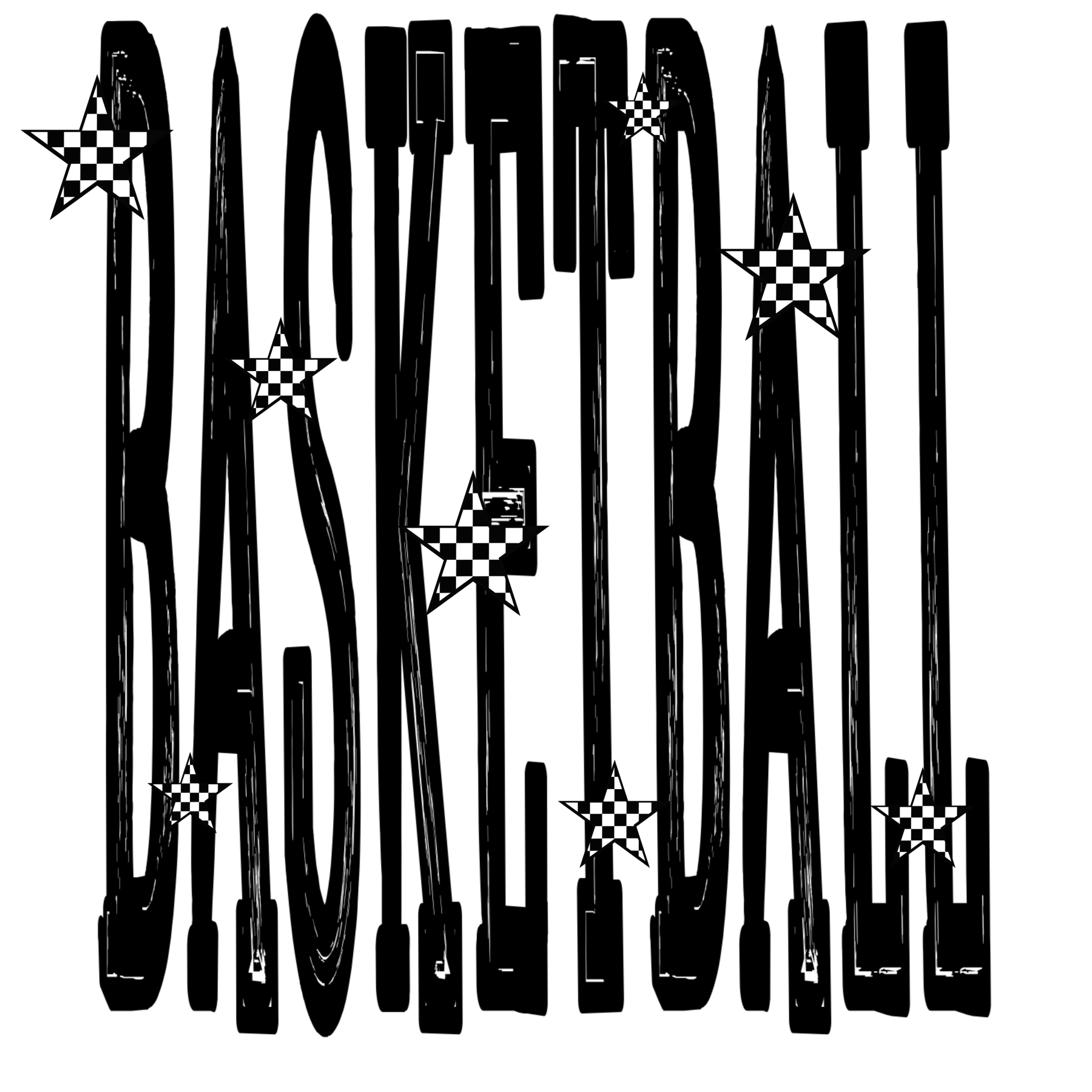 BB5 - Basketball Block DTF Transfer - My Vinyl Craft