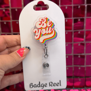 Be You Badge Reel - My Vinyl Craft