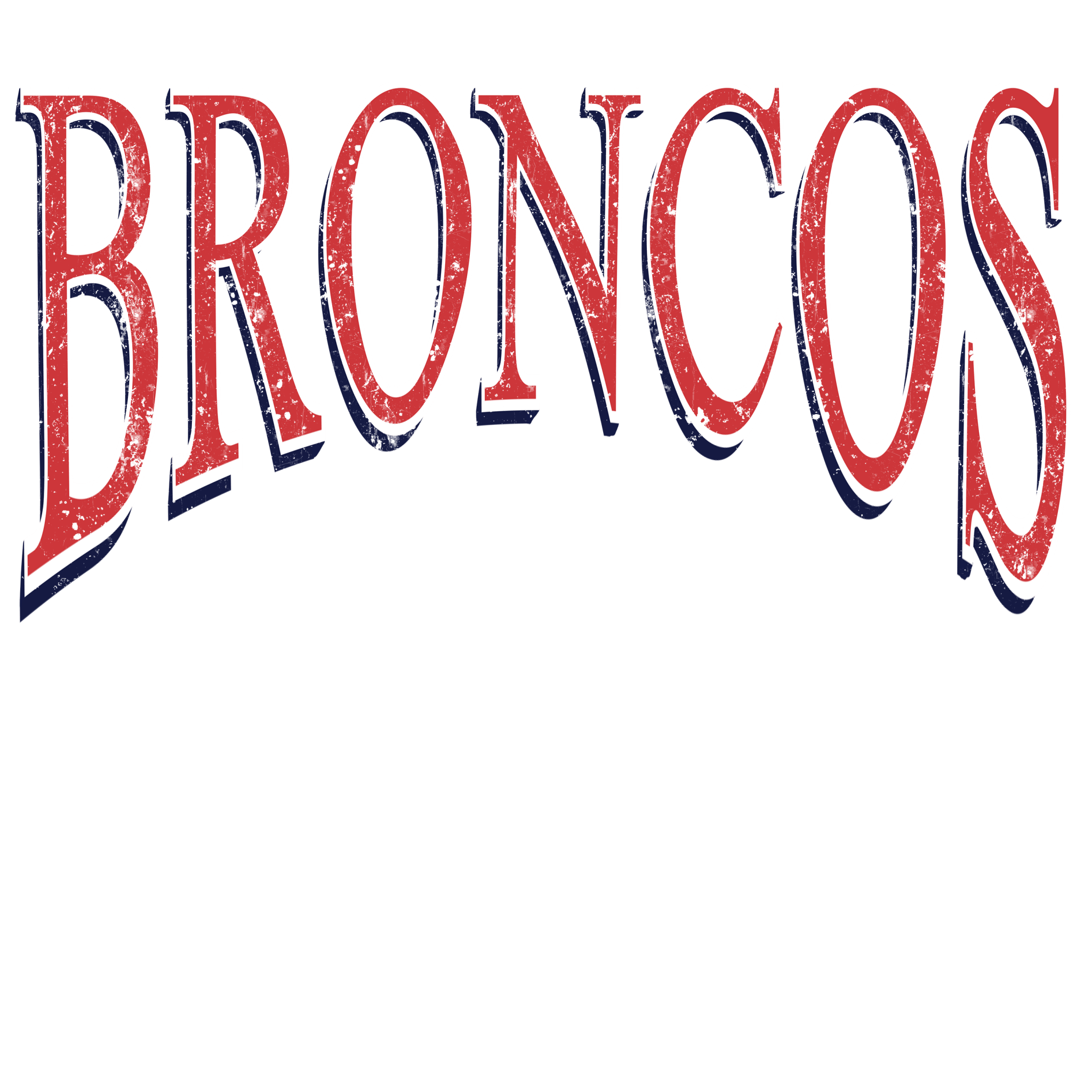 Broncos TImes DTF Transfer - My Vinyl Craft
