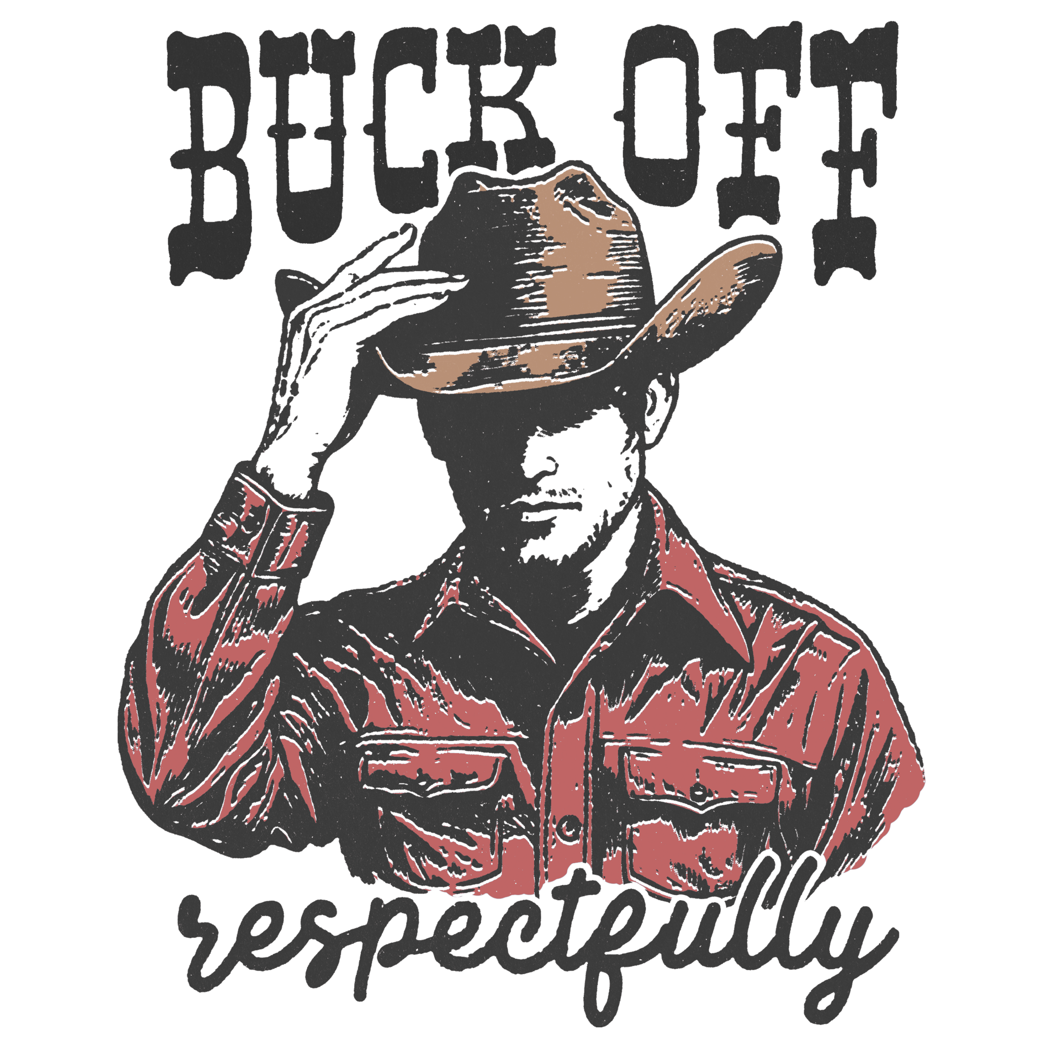 Buck Off DTF Transfer - My Vinyl Craft