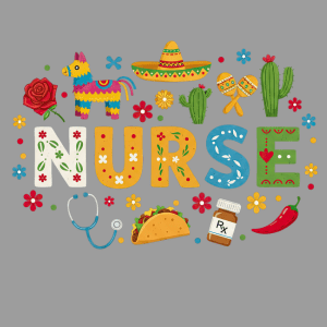 CD1 - Cinco De Nurse DTF Transfer - My Vinyl Craft