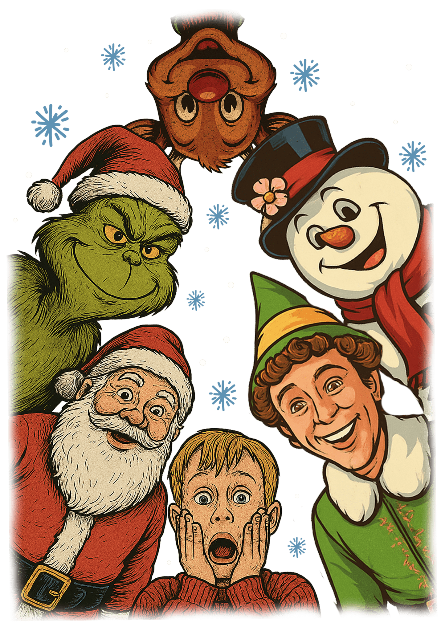 CH11 - Christmas Besties DTF Transfer - My Vinyl Craft