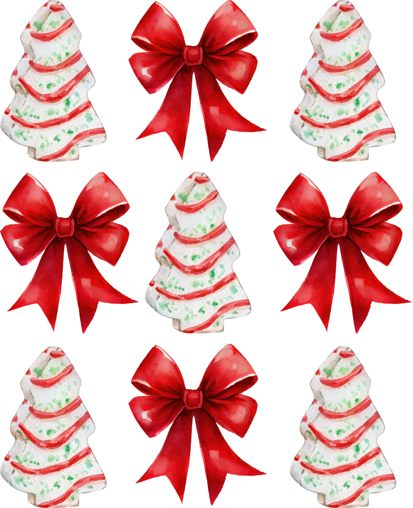 CH24 - Tree Cakes DTF Transfer - My Vinyl Craft