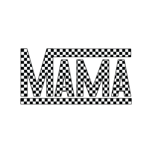 Checkered Mama DTF Transfer - My Vinyl Craft