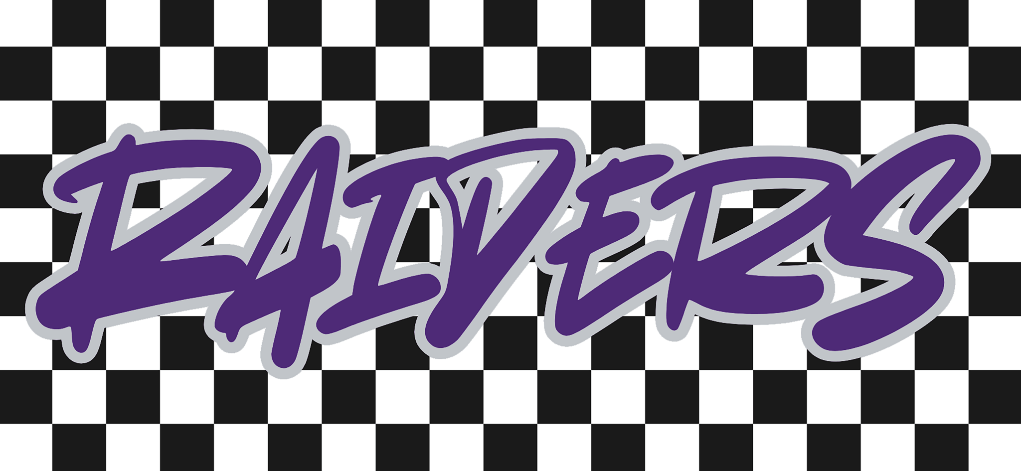 Checkered Mascot DTF Transfers - My Vinyl Craft