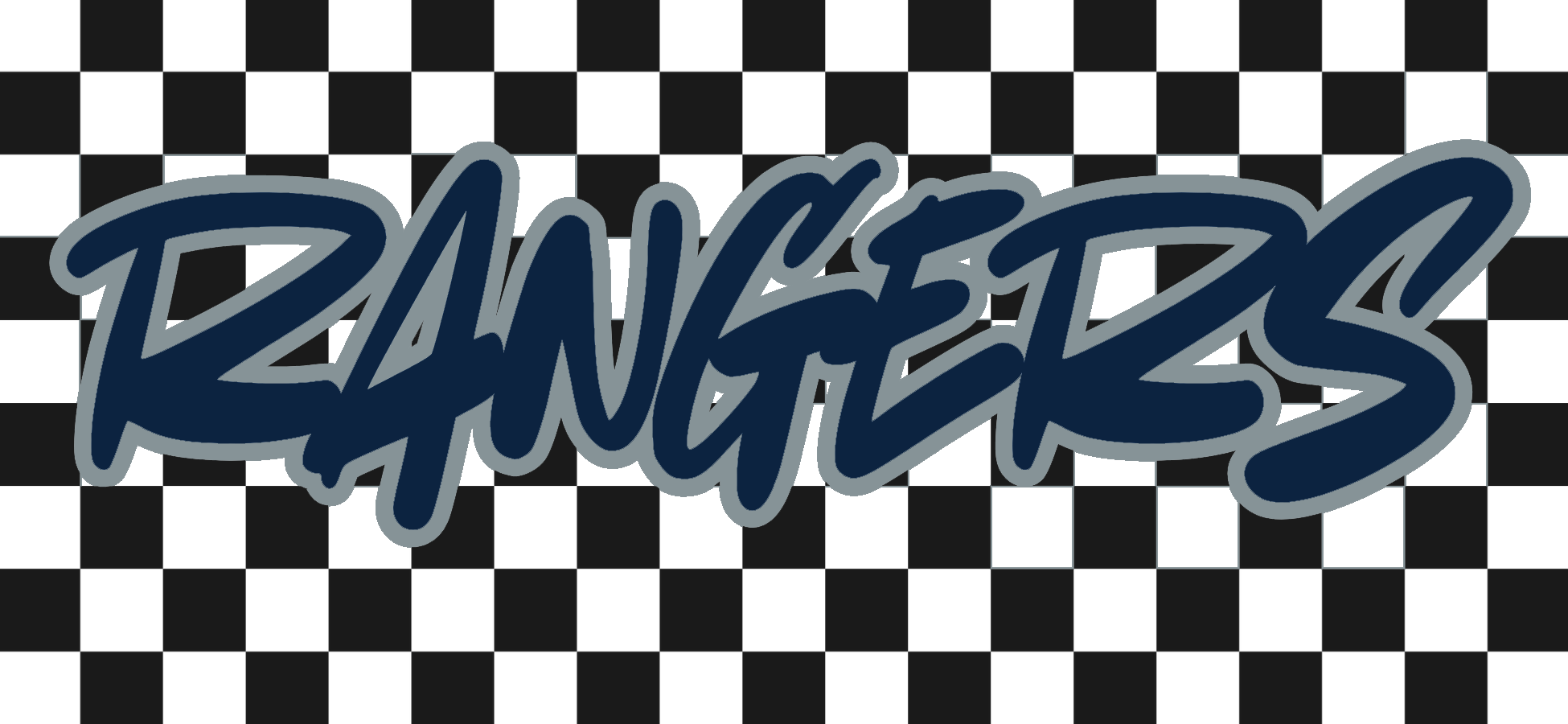 Checkered Mascot DTF Transfers - My Vinyl Craft