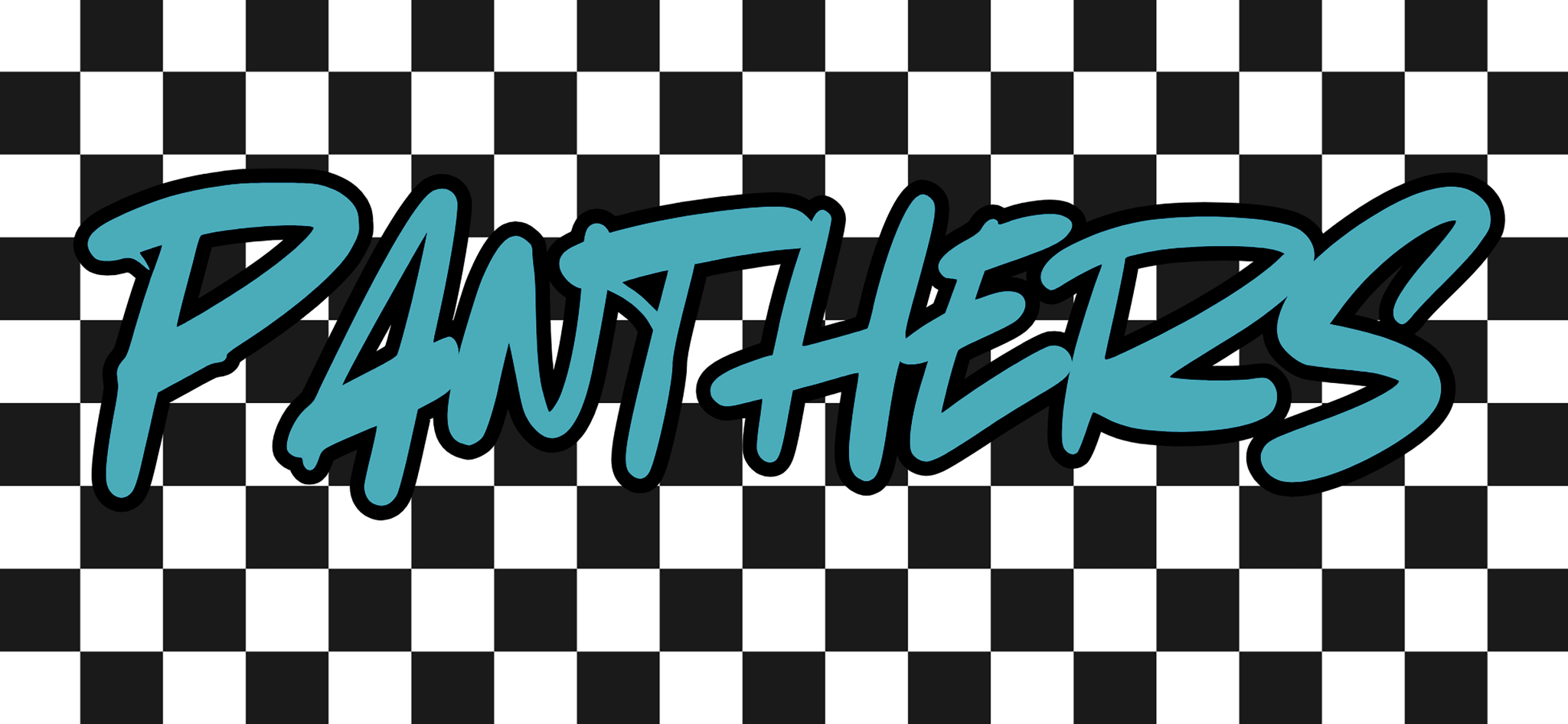 Checkered Mascot DTF Transfers - My Vinyl Craft