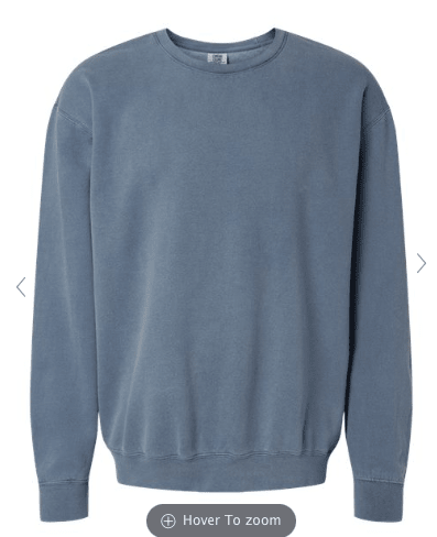 Comfort Color Lightweight Crewneck -1466 **PRE-ORDER** - My Vinyl Craft
