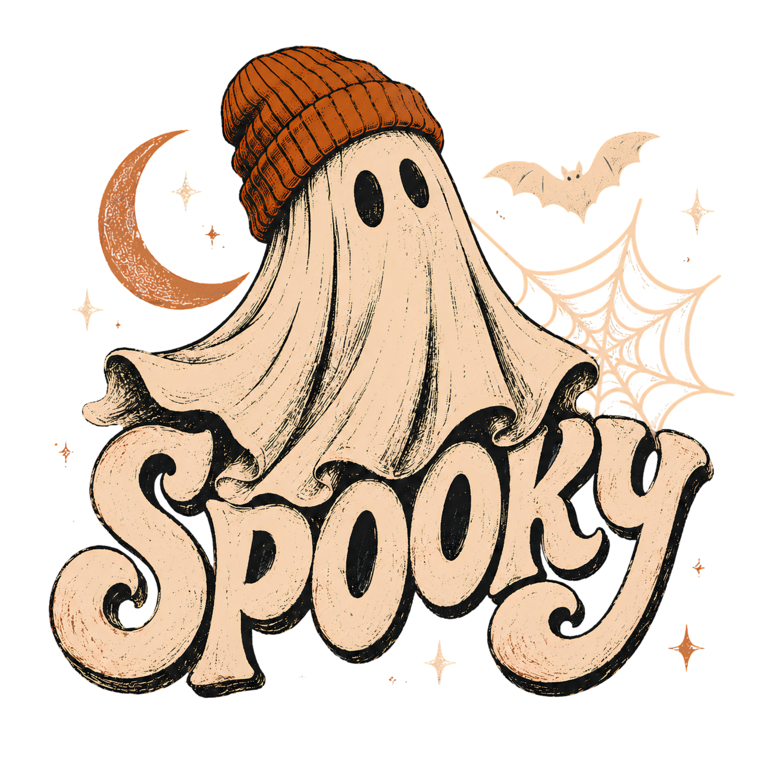 HW2 - Spooky Dude DTF Transfer