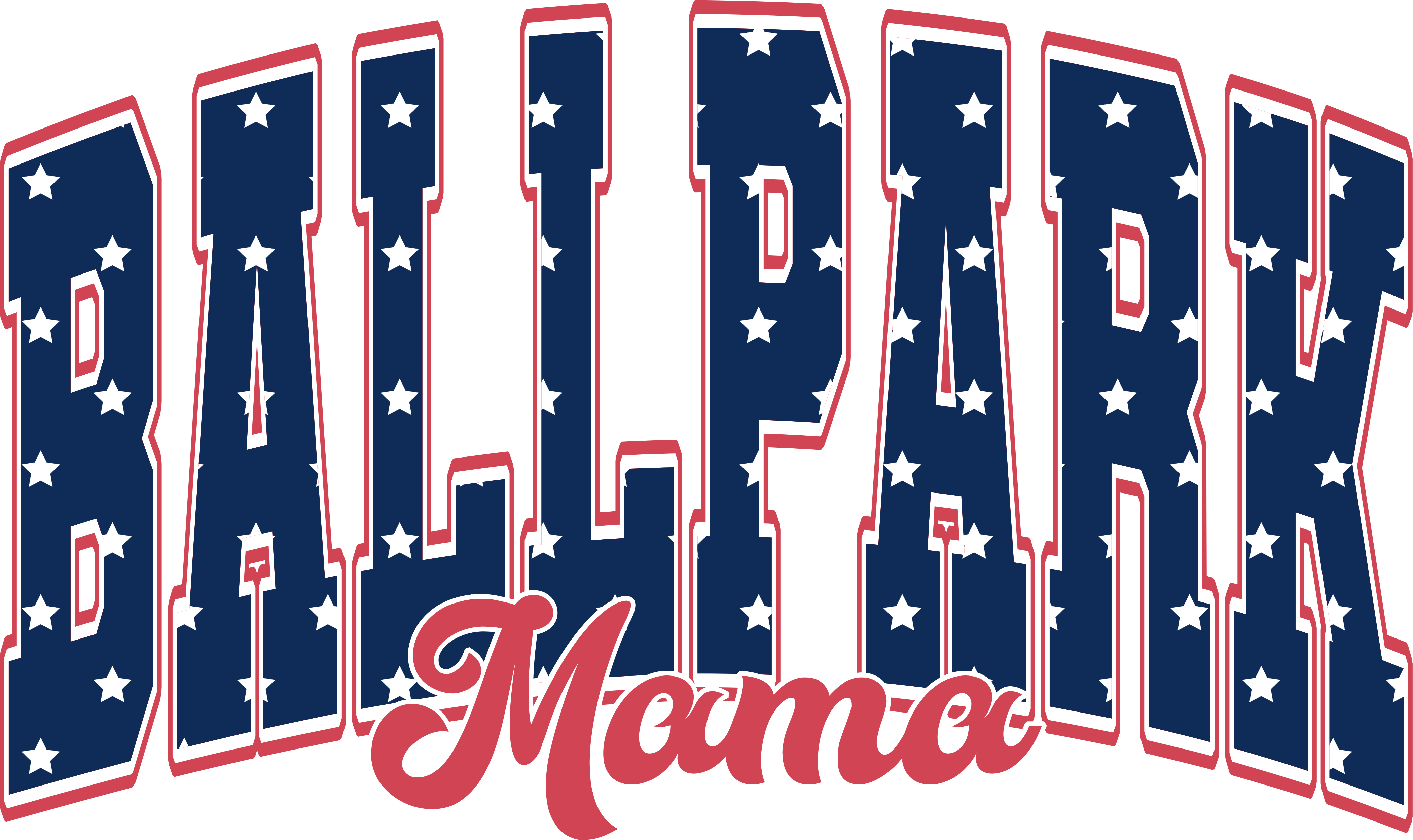 Ballpark Mama DTF Transfer