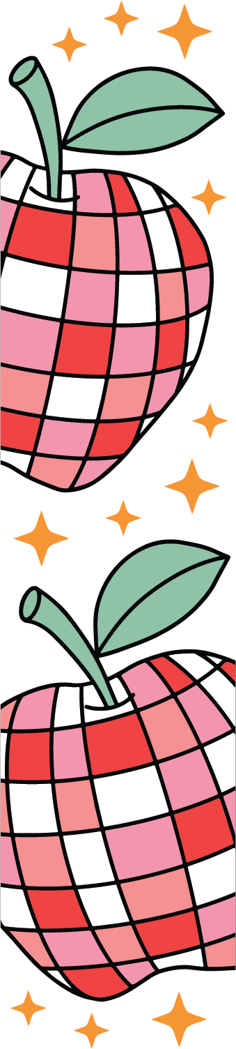 Disco Apple Pen Wrap UV DTF - My Vinyl Craft