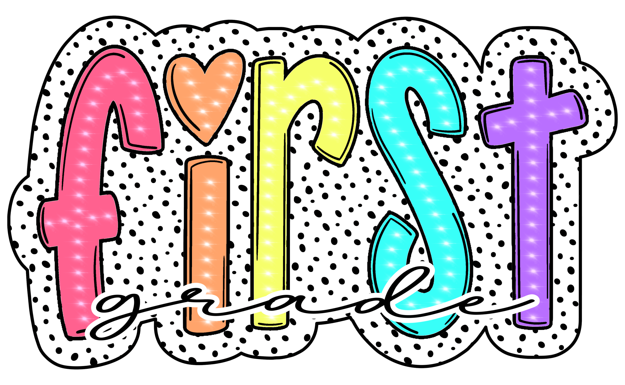 Dot Grades K - 5th DTF Transer - My Vinyl Craft