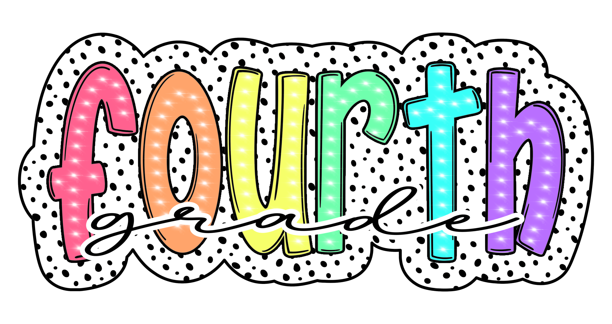 Dot Grades K - 5th DTF Transer - My Vinyl Craft