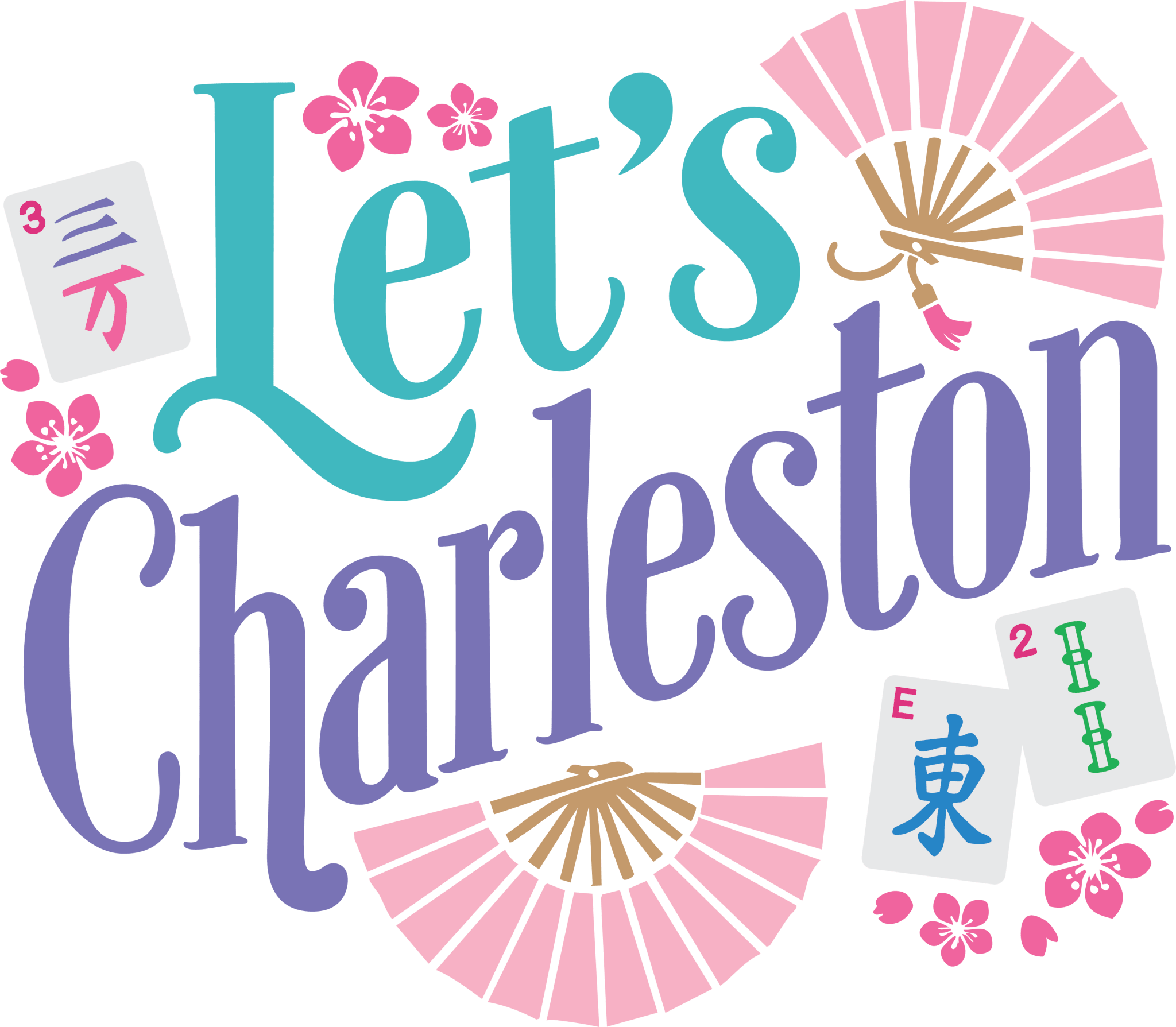 E16 - Lets Charleston DTF Transfer - My Vinyl Craft