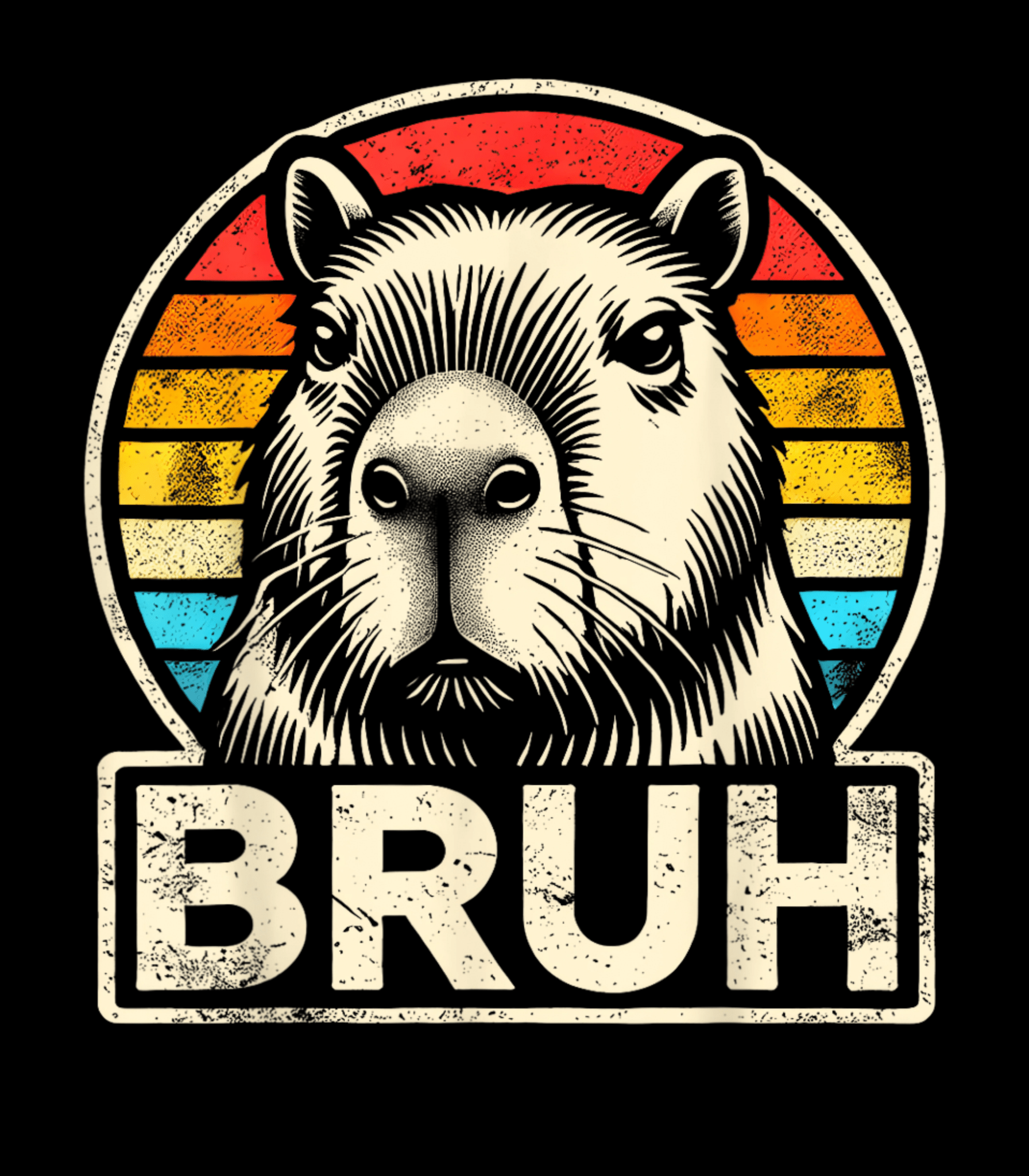 E24 - Cap Bruh DTF Transfer - My Vinyl Craft