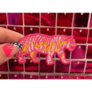 Easy Tiger Multi Colored Iron On Patch - My Vinyl Craft