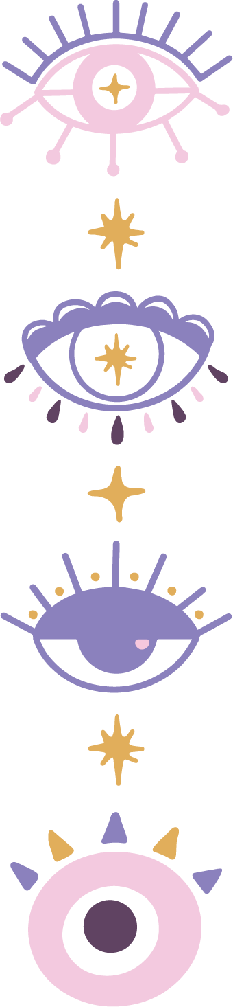 Evil Eye Pen Wrap UV DTF - My Vinyl Craft